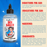 Naughty Jane’s Natural Water-Based Lubricant 8oz Bottle Water Based Lube